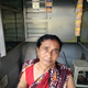 Roma Dey, whose paan and cigarette shop at Trimohini, Basirhat, was broken into and looted.